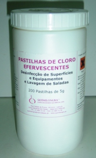 P260 - Pastilhas Cloro (desinfeco de saladas)